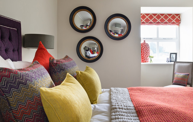 Colour Pop Apartment Eclectic Bedroom Sussex By Park