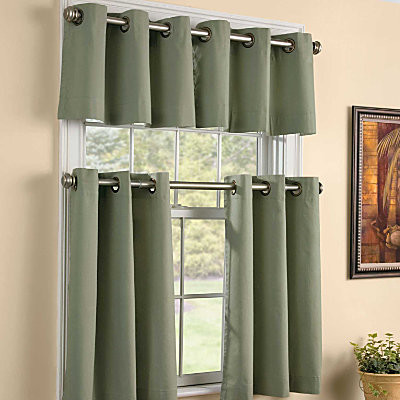 Grommet Top Kitchen Curtains Home The Honoroak Grommet Top Kitchen Tiers