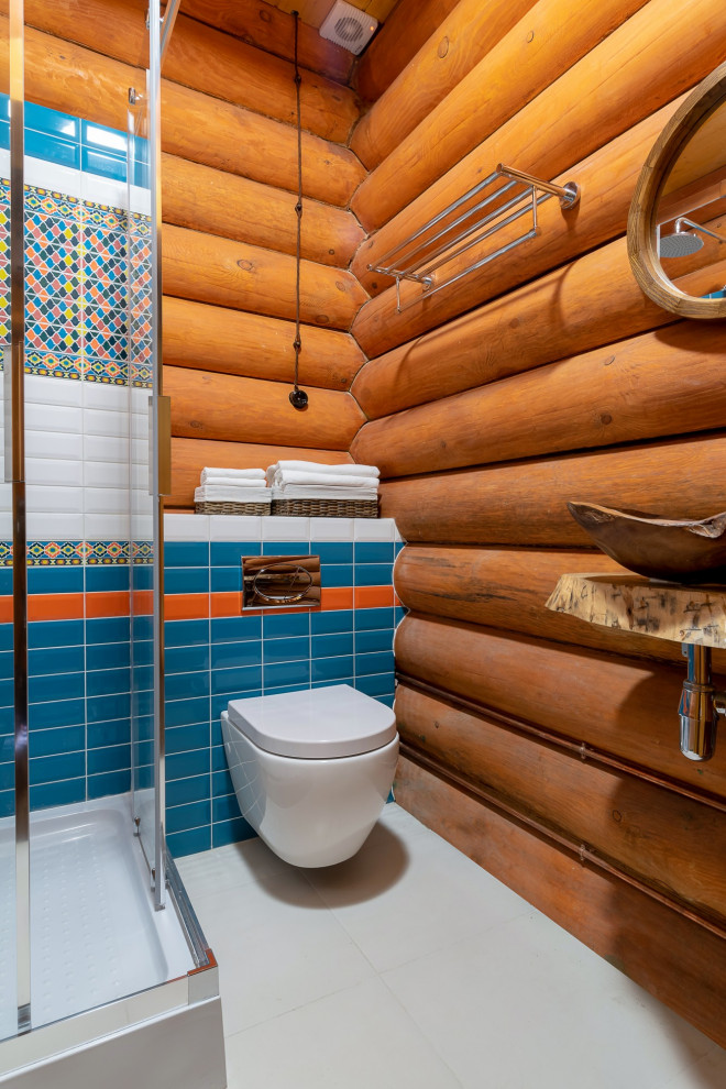 Дом из сруба. Русский исторический дизайн.