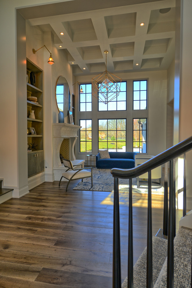 Moderm Entry Space Entry/Formal Living Space - Modern - Entry - Indianapolis - by Homes by ...