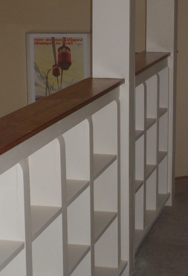 Balcony Bookshelf