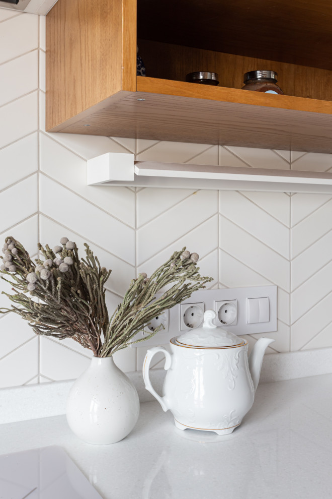 Белая кухня!