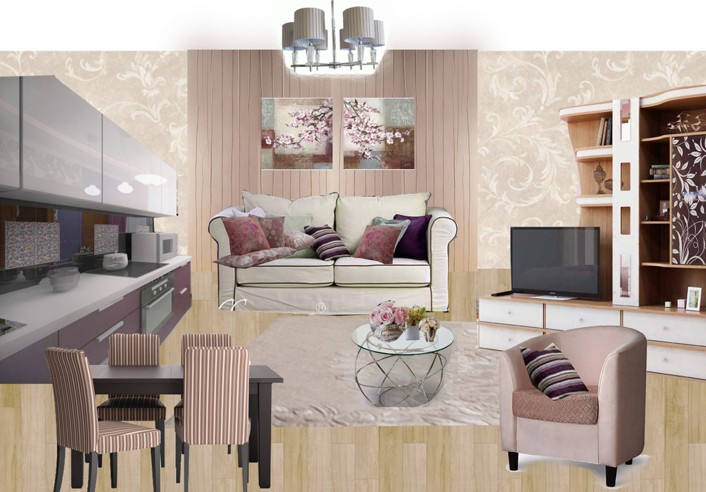 гостиная-кухня 3