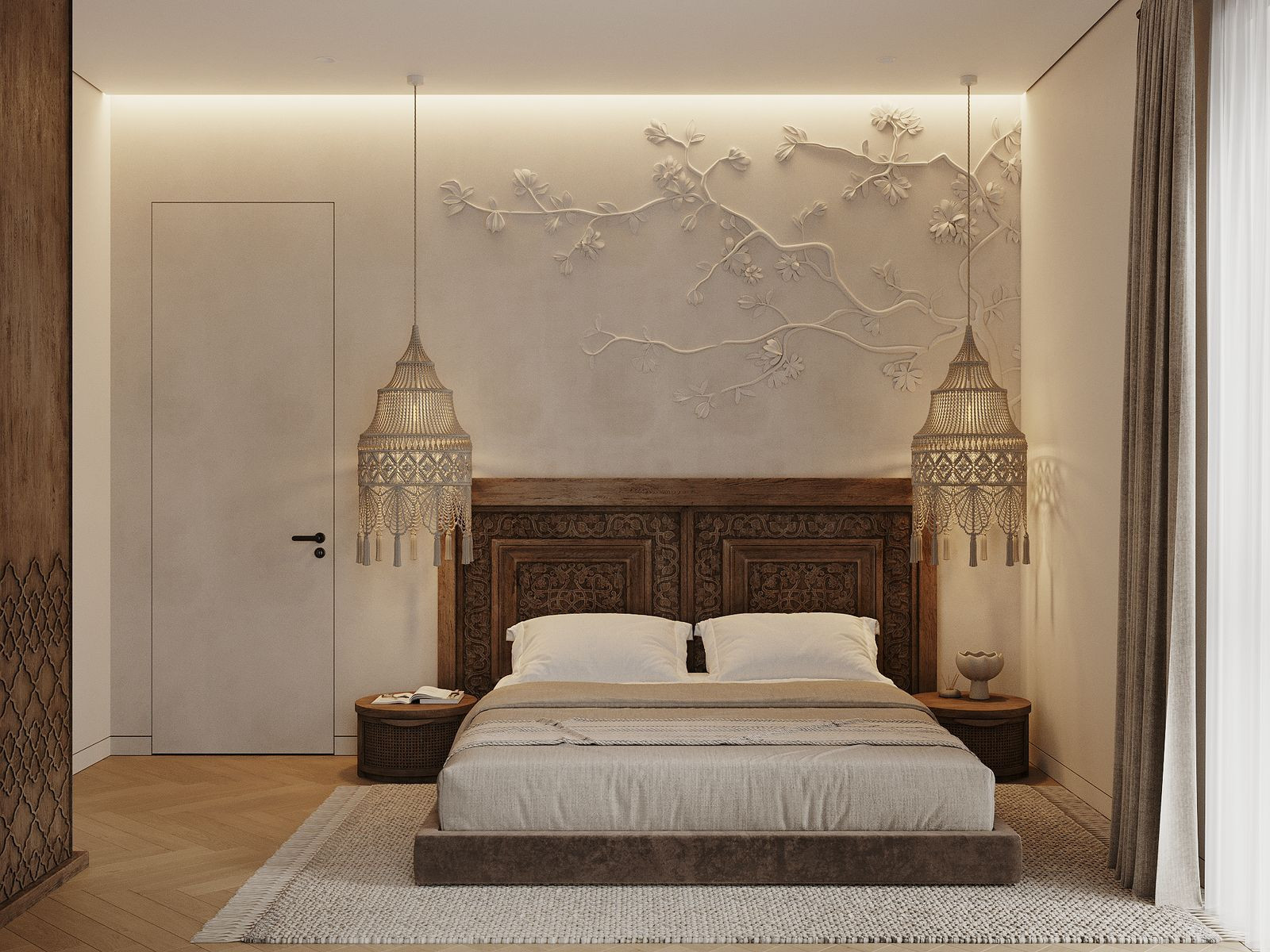 Спальня в гостевом доме