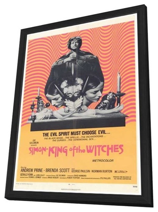 Simon King of the Witches 27 x 40 Movie Poster - Style A - in Deluxe Wood Frame
