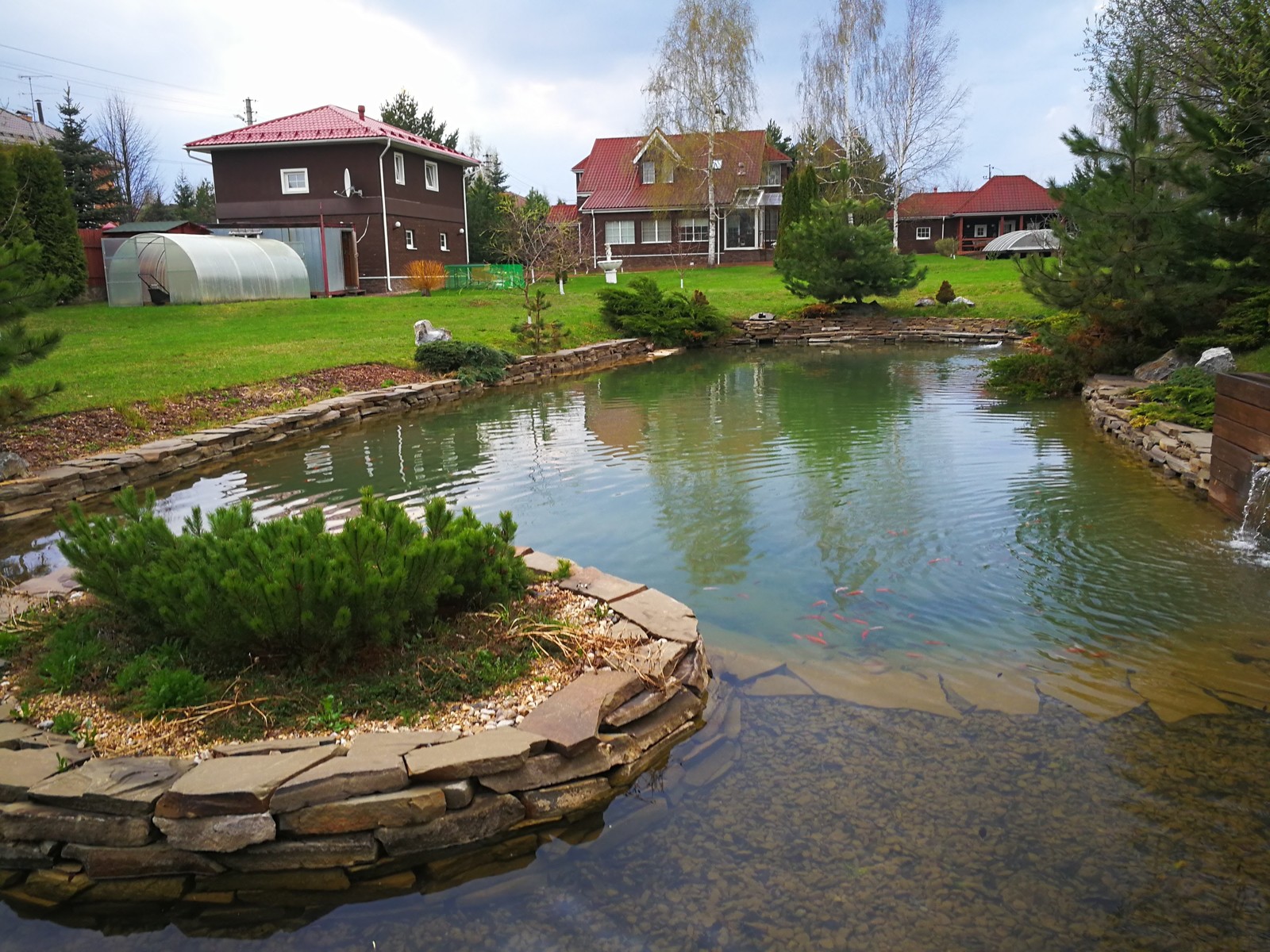 Переделка водоема 200 m3