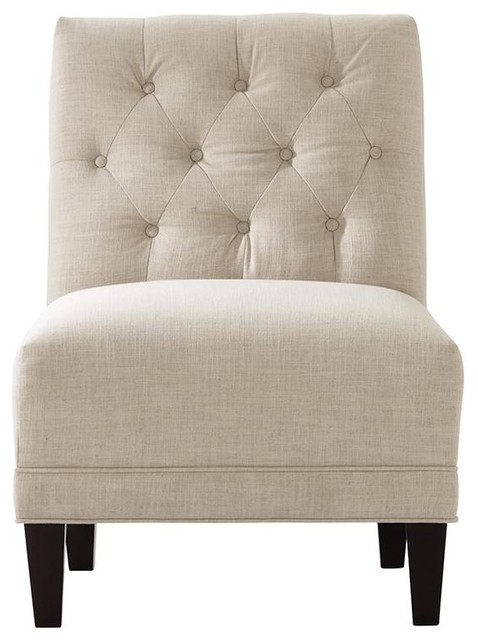 Lakewood Tufted Armless Chair