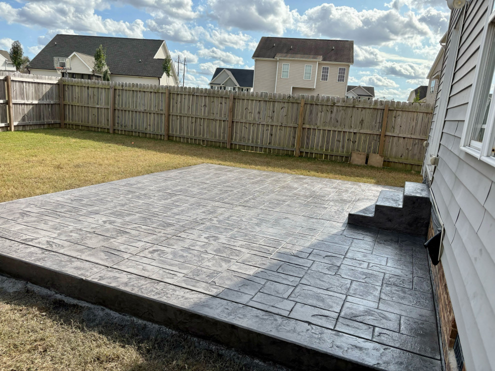 Stamped Concrete Patio