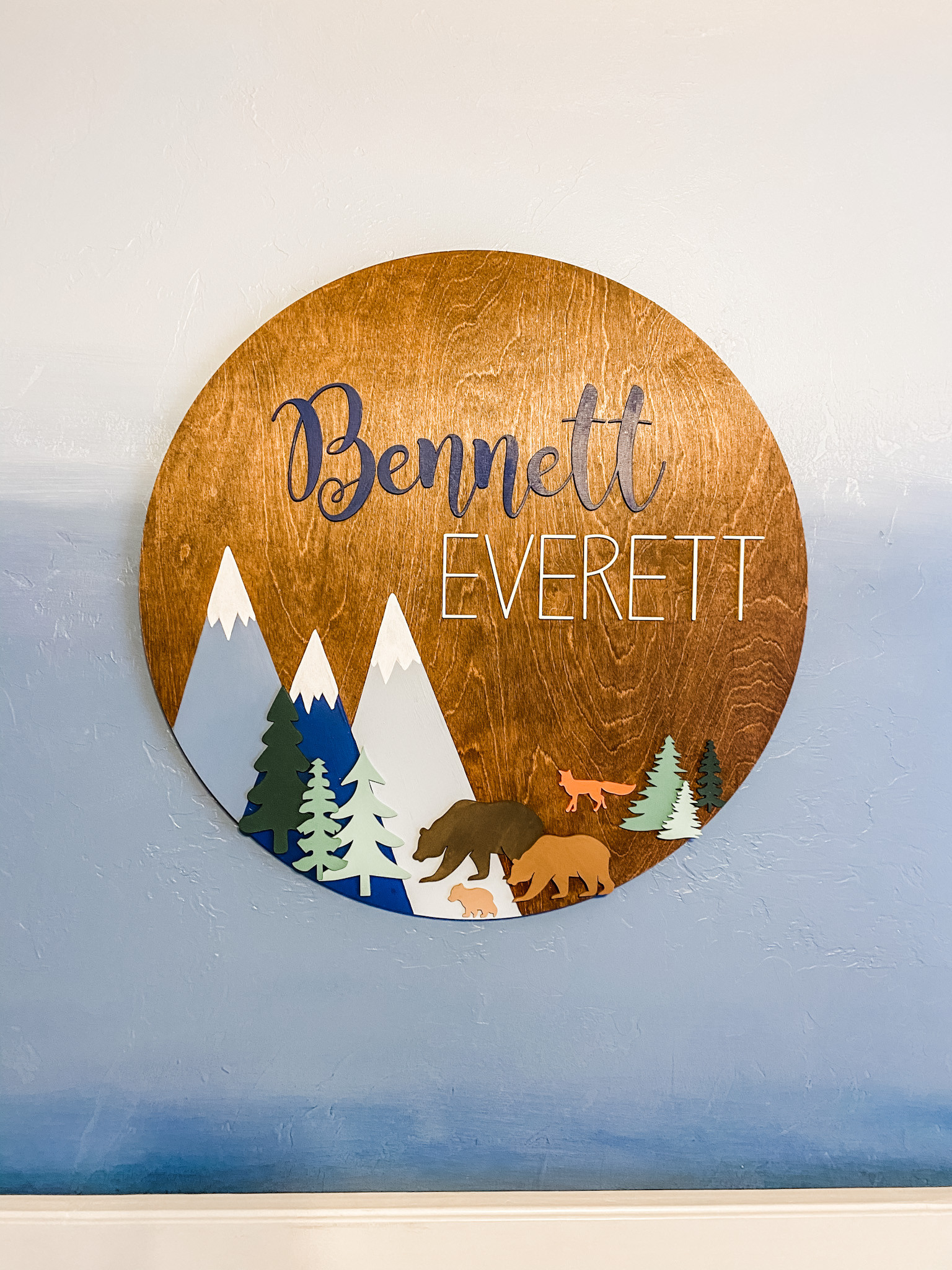 Mountain Inspired Nursery