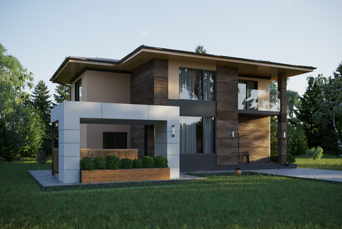 Дизайн-проект фасадов