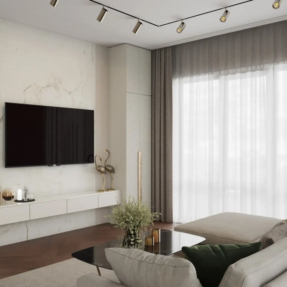 Гостиная частного дома