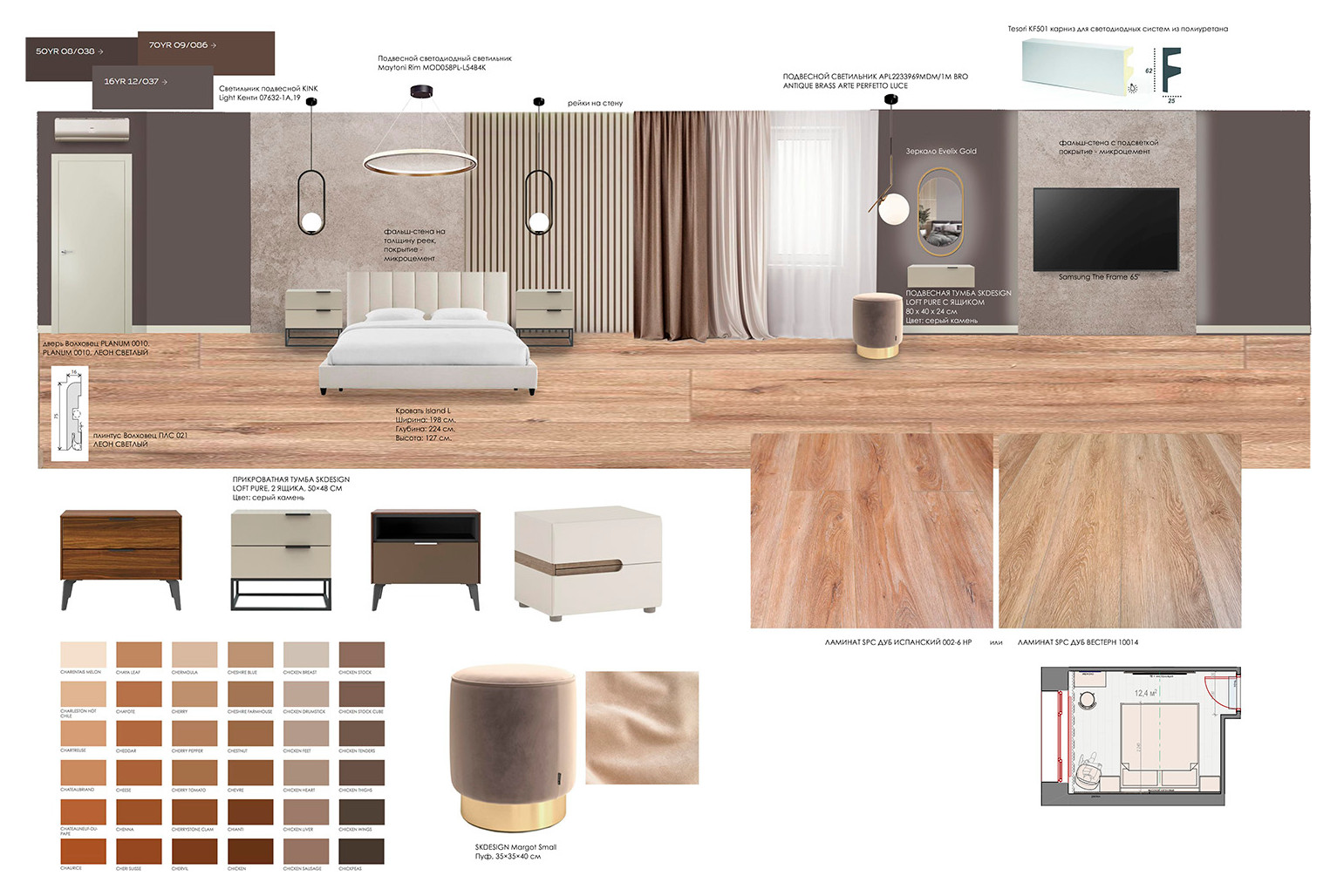 Трехкомнатная квартира в Москве