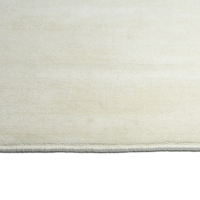 Kaleen Shiny Collection Light Ivory Area Rug 9'x12' - Transitional ...