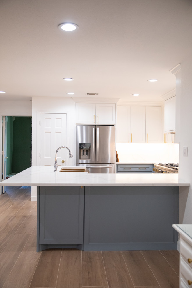 Kitchen + Powder Bath