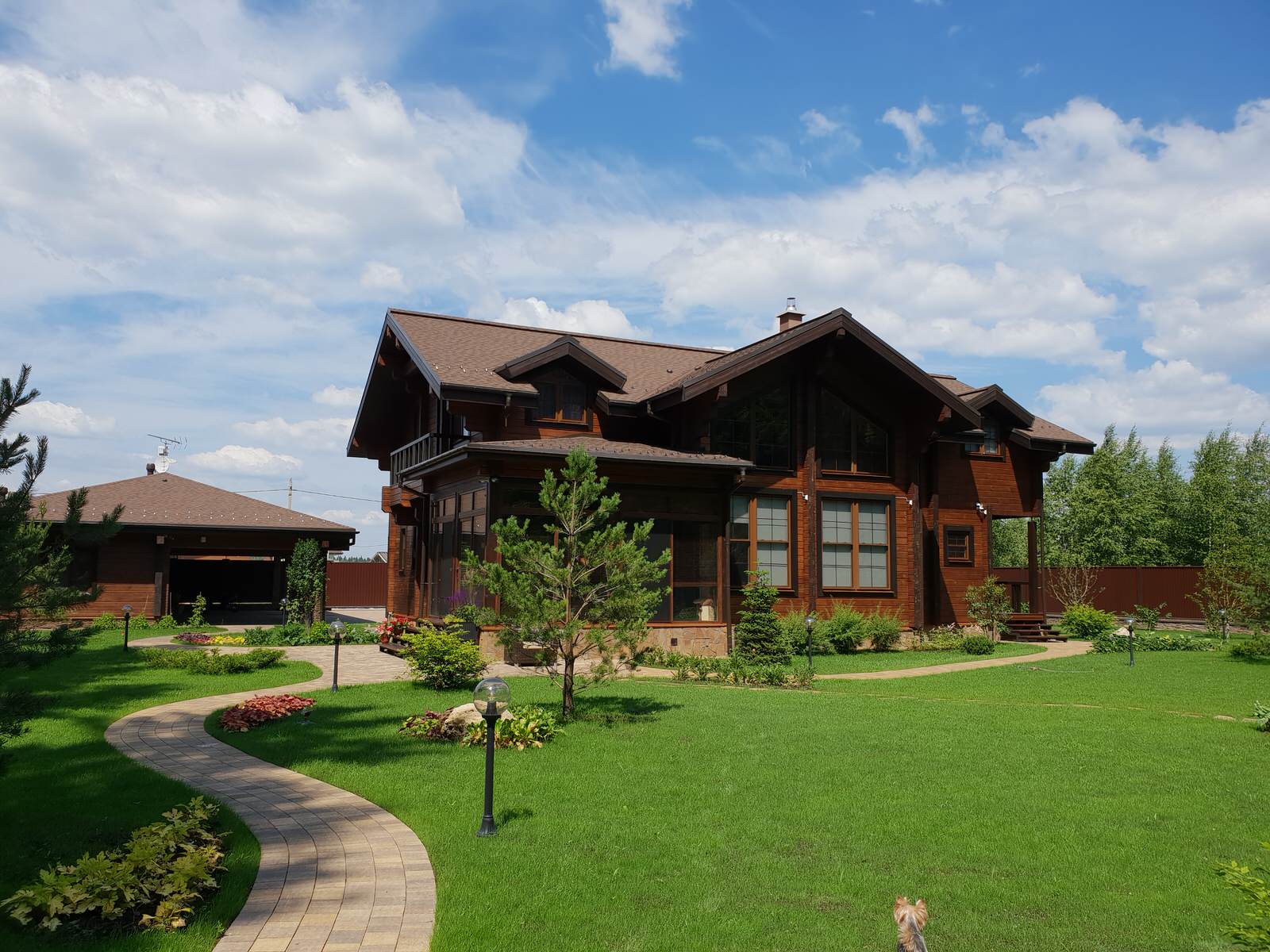 Лесная зона.