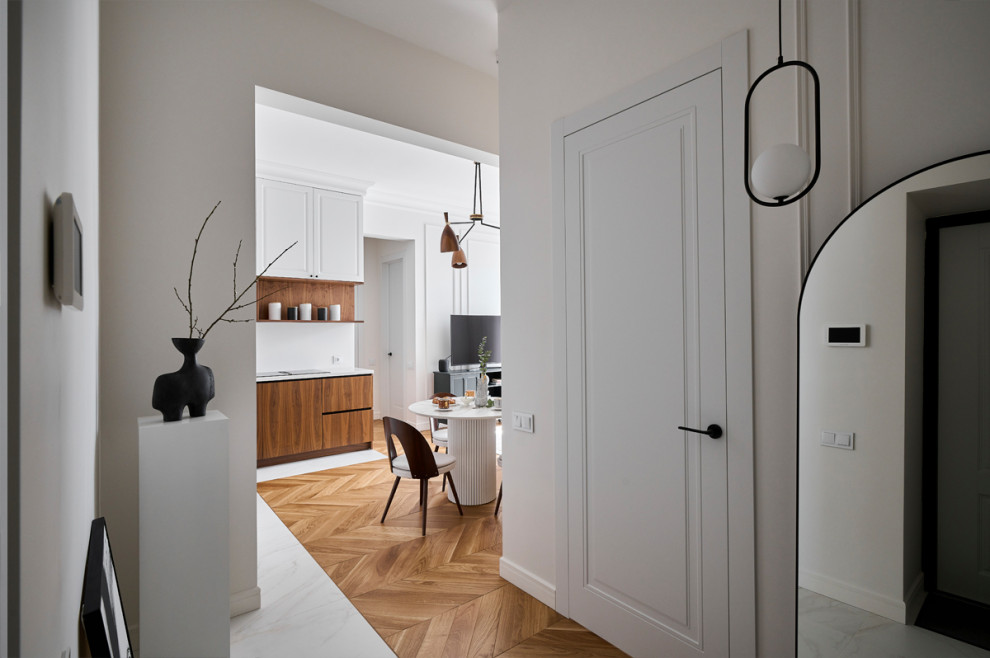 Дизайн  квартиры в стиле Mid-century