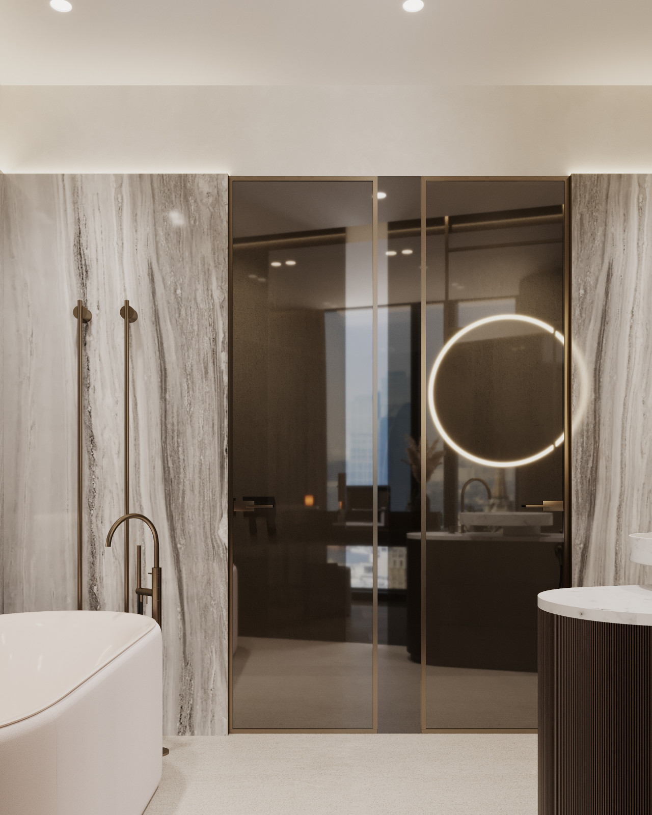 Апартаменты в башне Capital Towers