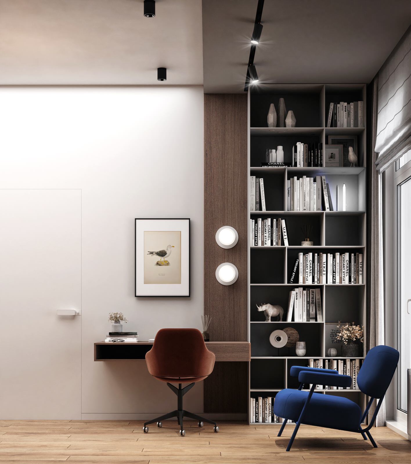 Современный стиль с яркими акцентами в ЖК Айвазовский City