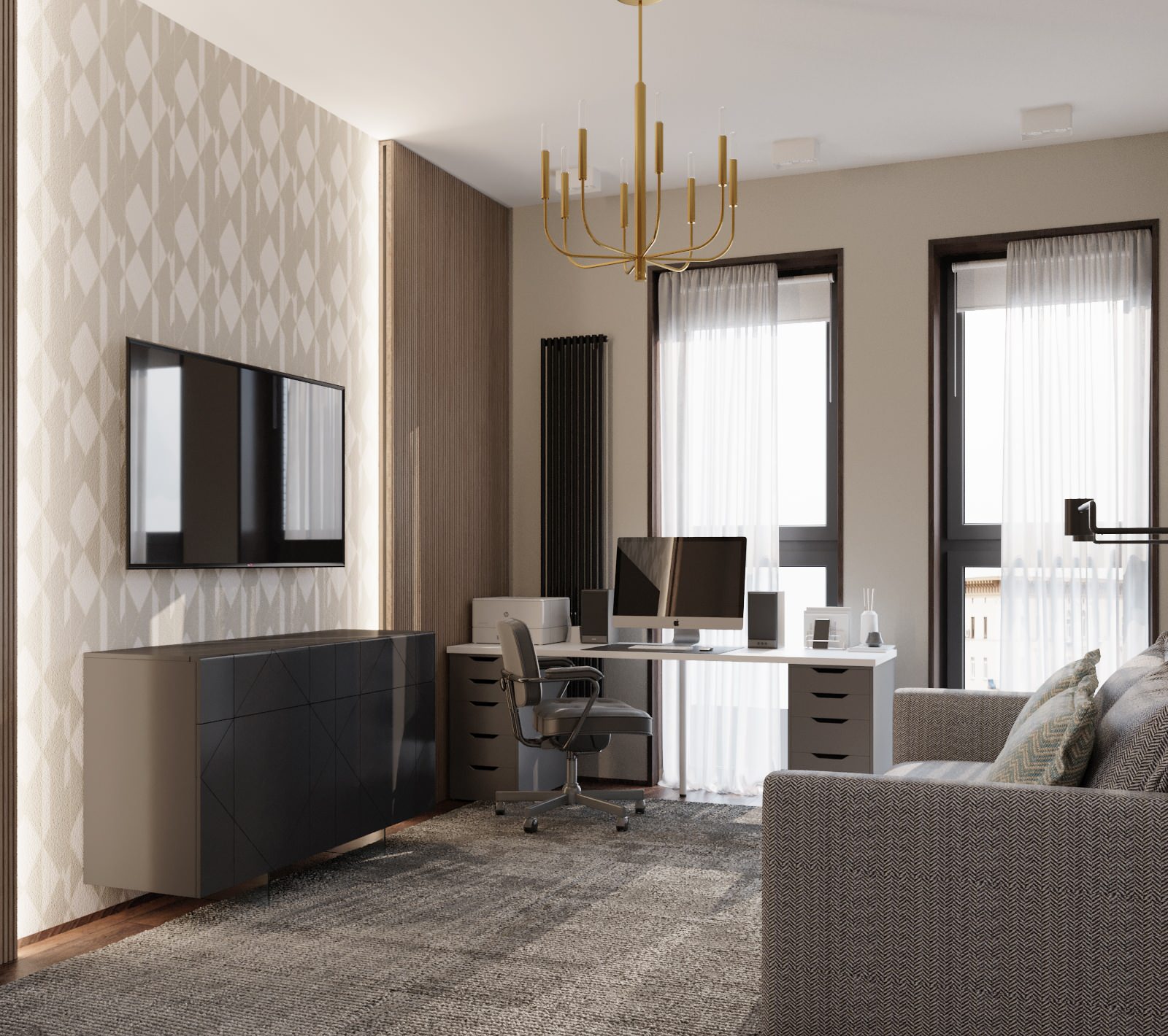 Квартира 120м2 ЖК "Хорошевский"