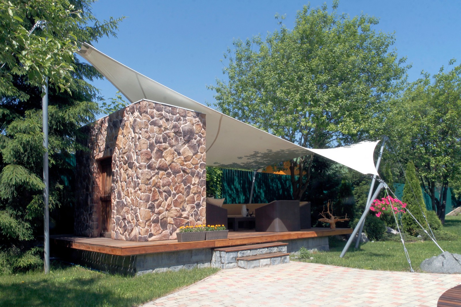 Усадьба в Востряково. Летняя терраса