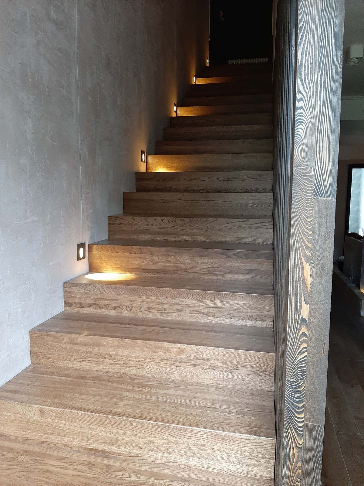 Отделка лестницы