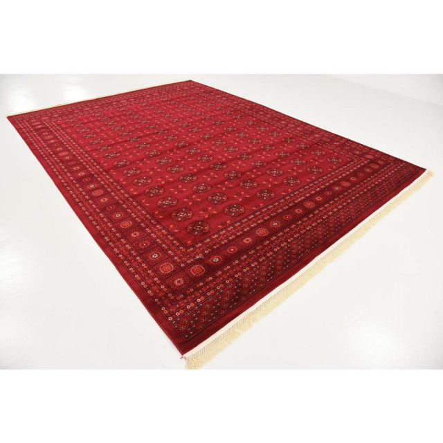 Unique Loom Coolidge Tekke Rug, 8'x11' Southwestern Area Rugs by