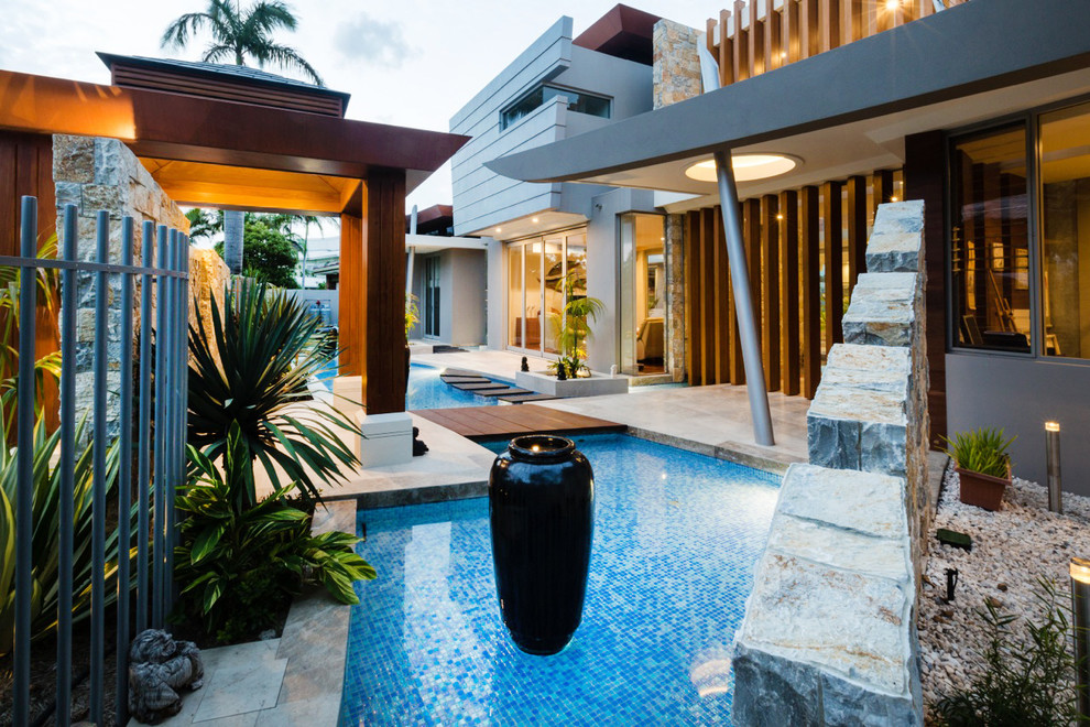 Noosa Sound Residence. - Tropical - Pool - Brisbane - by Paul Clout ...