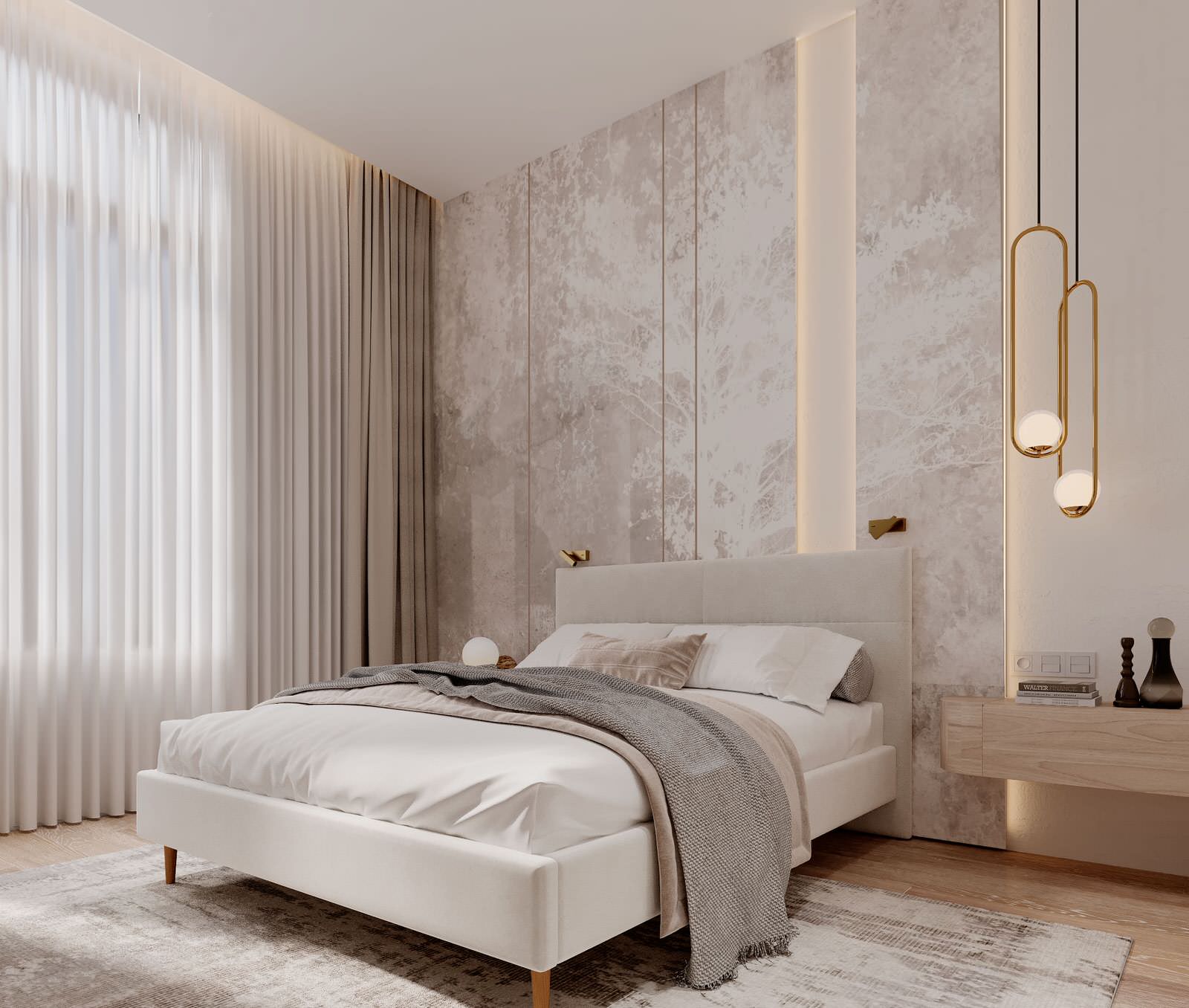 Интерьер квартиры в ЖК "Вест Гарден"