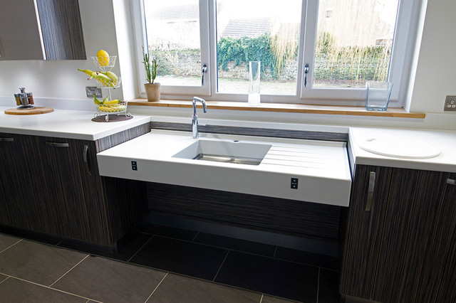 Cashmere Grey Wheelchair Accessible Kitchen 20160123 Height