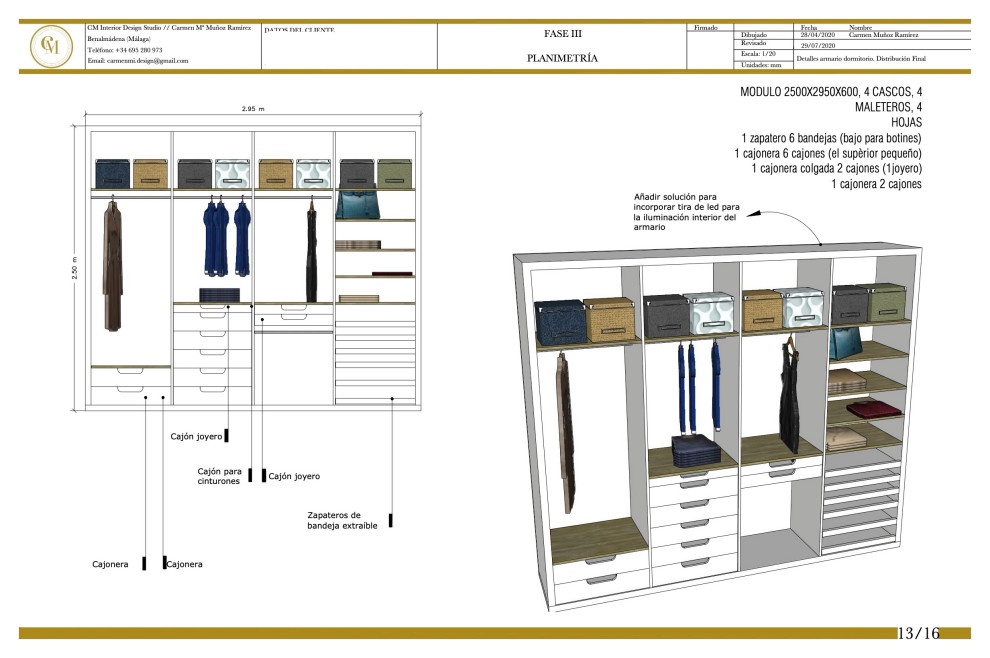 ARMARIO DISEÑO INTERIOR