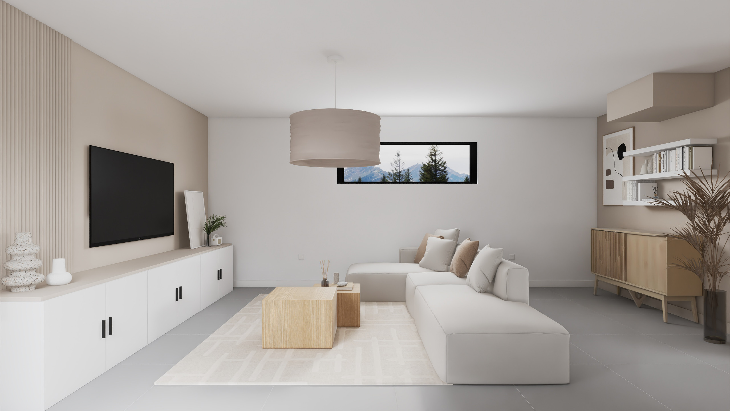 Projet Méréville - salon