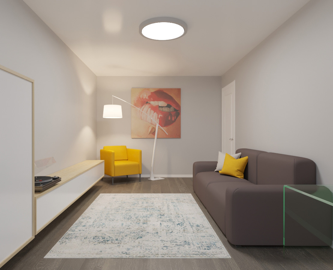 современные кухни/гостиные