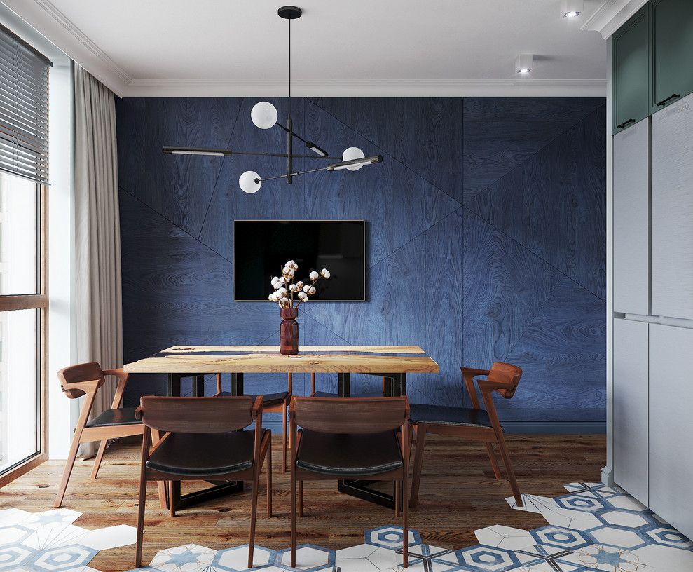 Визуализации проекта квартиры 87кв.м ЖК Новогорск парк