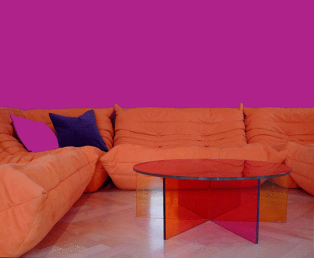 Mittelgroßes, Repräsentatives Modernes Wohnzimmer in München