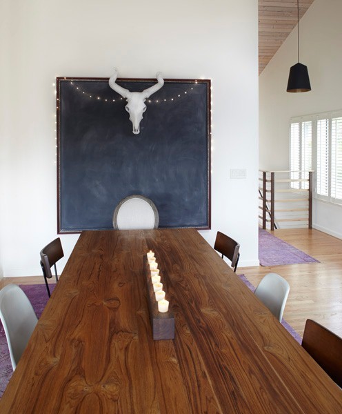 Contemporary dining room in San Luis Obispo.