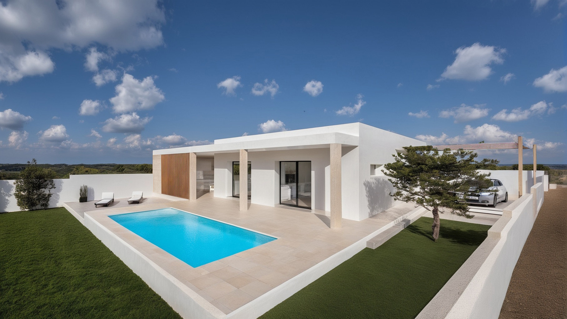 Villa con piscina in Sardegna