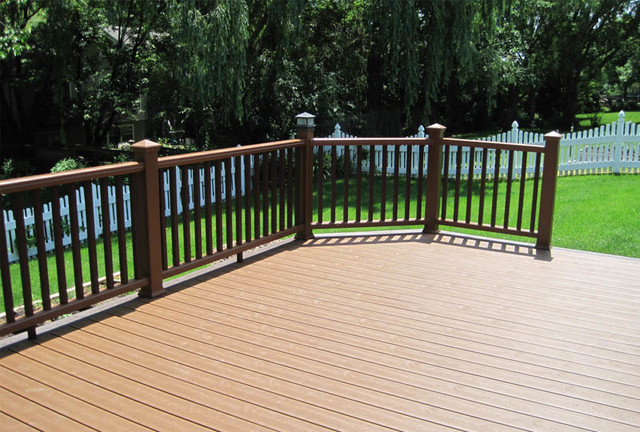 Trex Transcends Composite Decking rustikt-terrasse