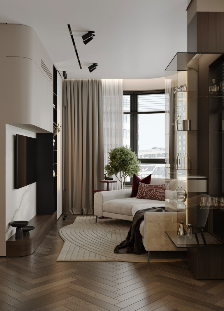 Спокойный минимализм в центре Москвы