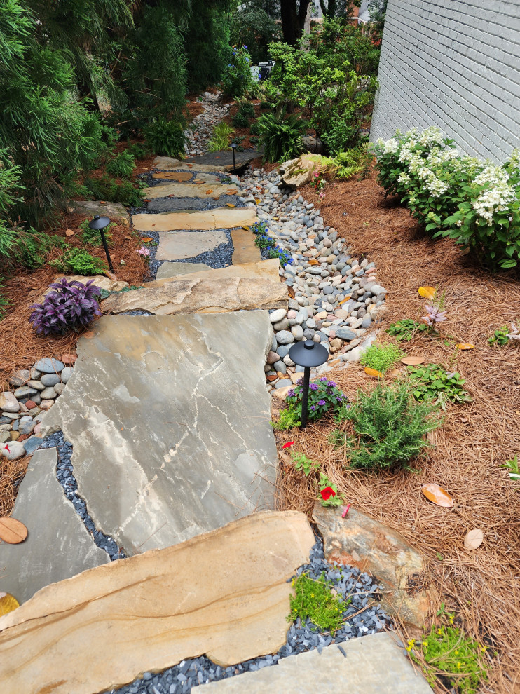 The Griffith Residence Craftsman Landscape Atlanta by Russell A