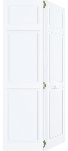Bi Fold Closet Door Traditional 6 Panel White 1 X32 X80