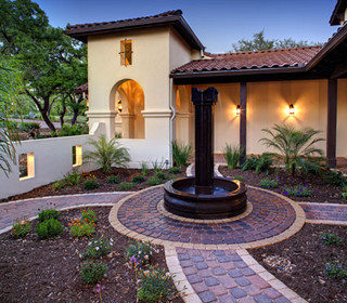 Spanish Hacienda - Mediterranean - Exterior - Austin - by Geschke Group