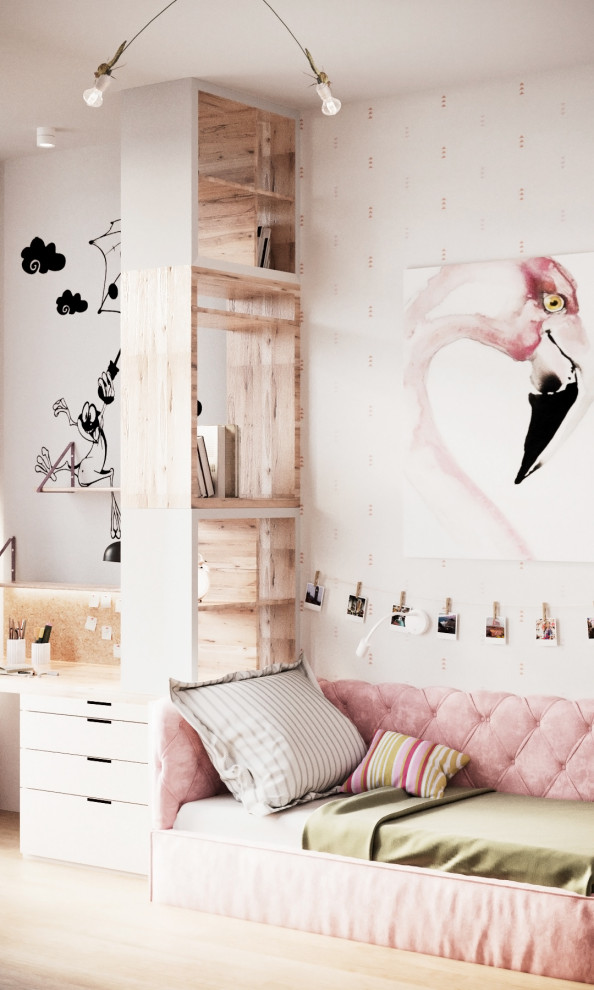 Интерьер квартиры для молодой семьи с тремя детьми