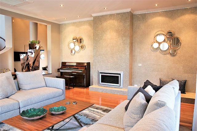 Relaxed formality modern-vardagsrum