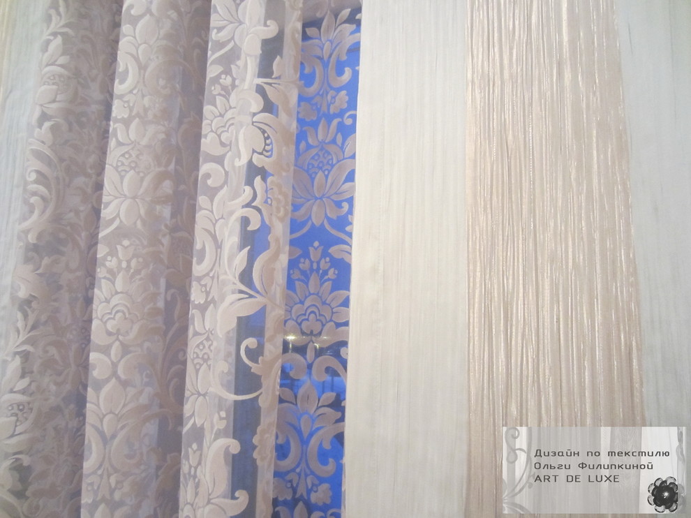 Спальня с мятной ноткой, портьеры, тюль, покрывало