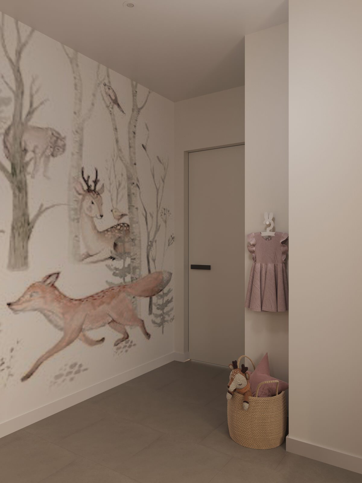 Проект квартиры 76 кв.м., ЖК Калининский 3