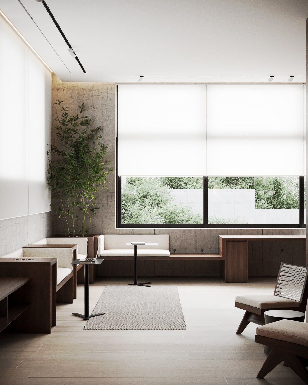 The Whale – Minimalist modern home office