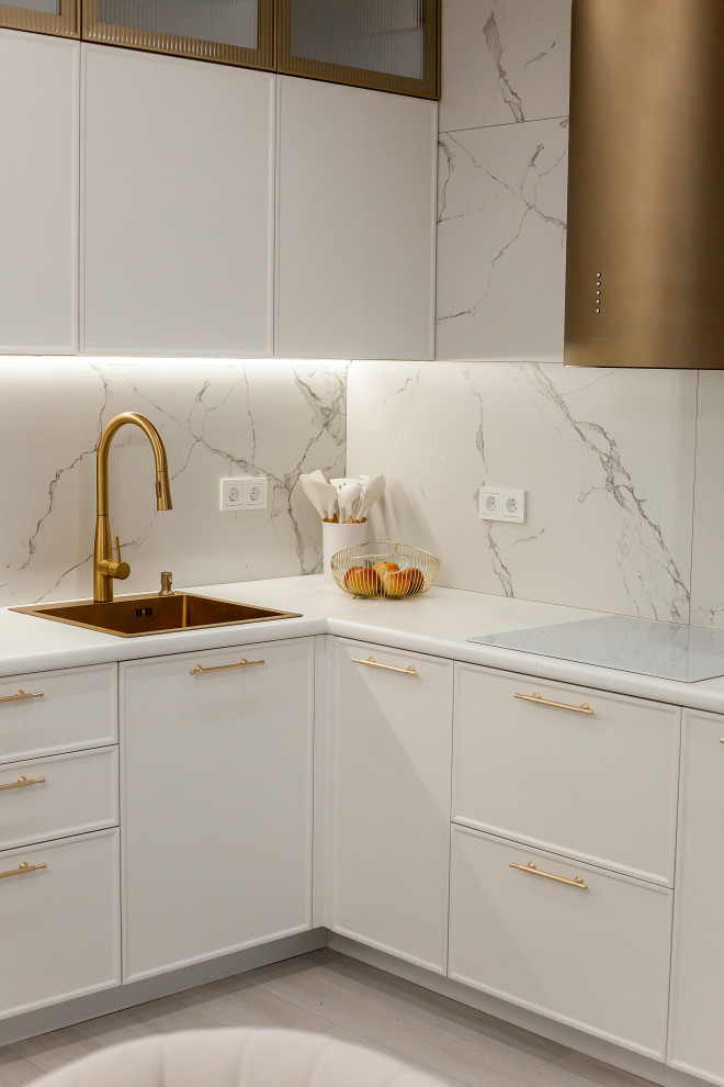 Дизайн просторной квартиры в стиле неоклассики