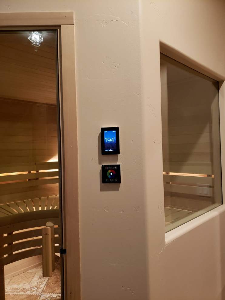 Custom Built-in Sauna