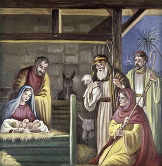 Adoration of The Shepherds Print, 12 x 12 - Traditional - Prints And ...