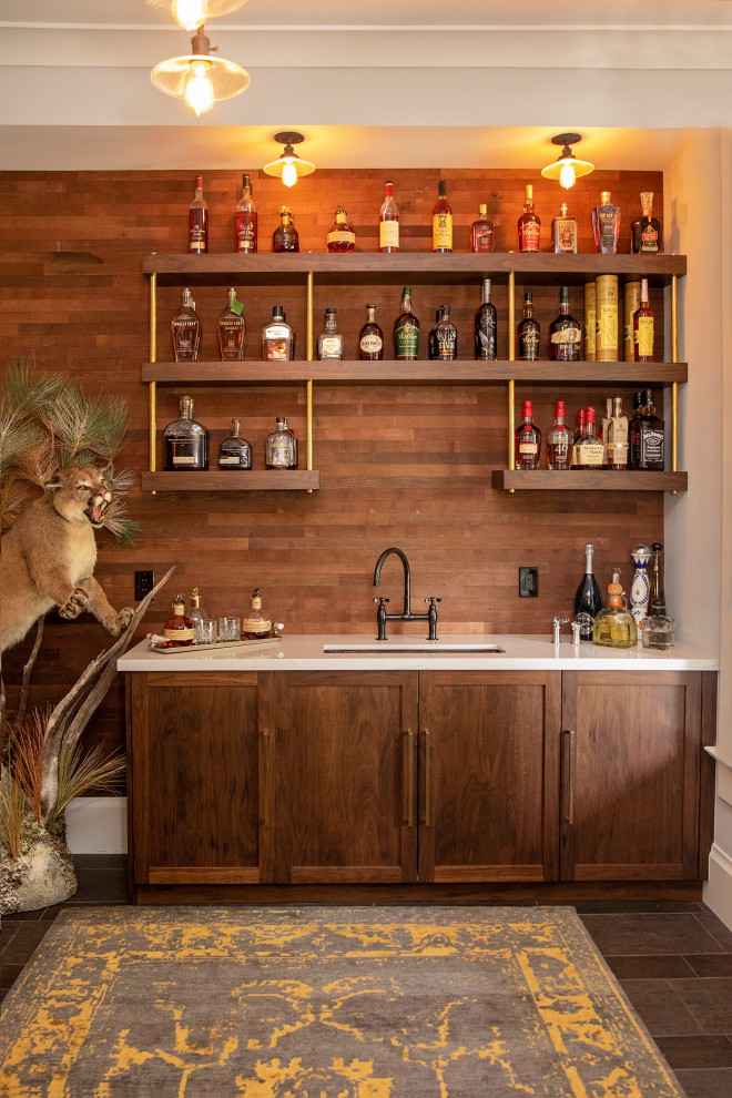 Design ideas for a home bar in Miami.